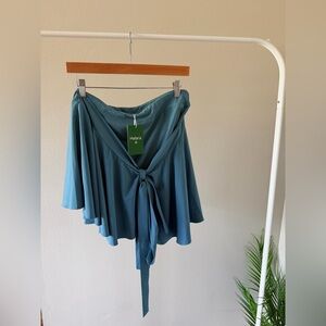 Halara breezeful mini 2 in 1 skirt wrap skort size medium 8 new with tags